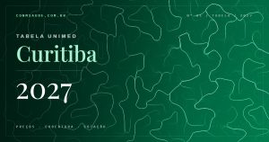 Tabela Unimed Curitiba 2027 — preços, cobertura e cotação